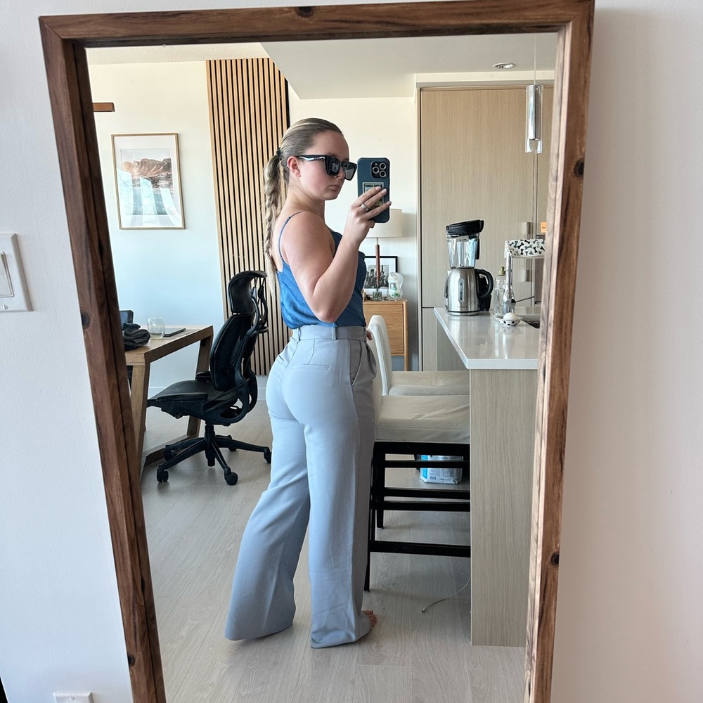 Chic Gray Trousers